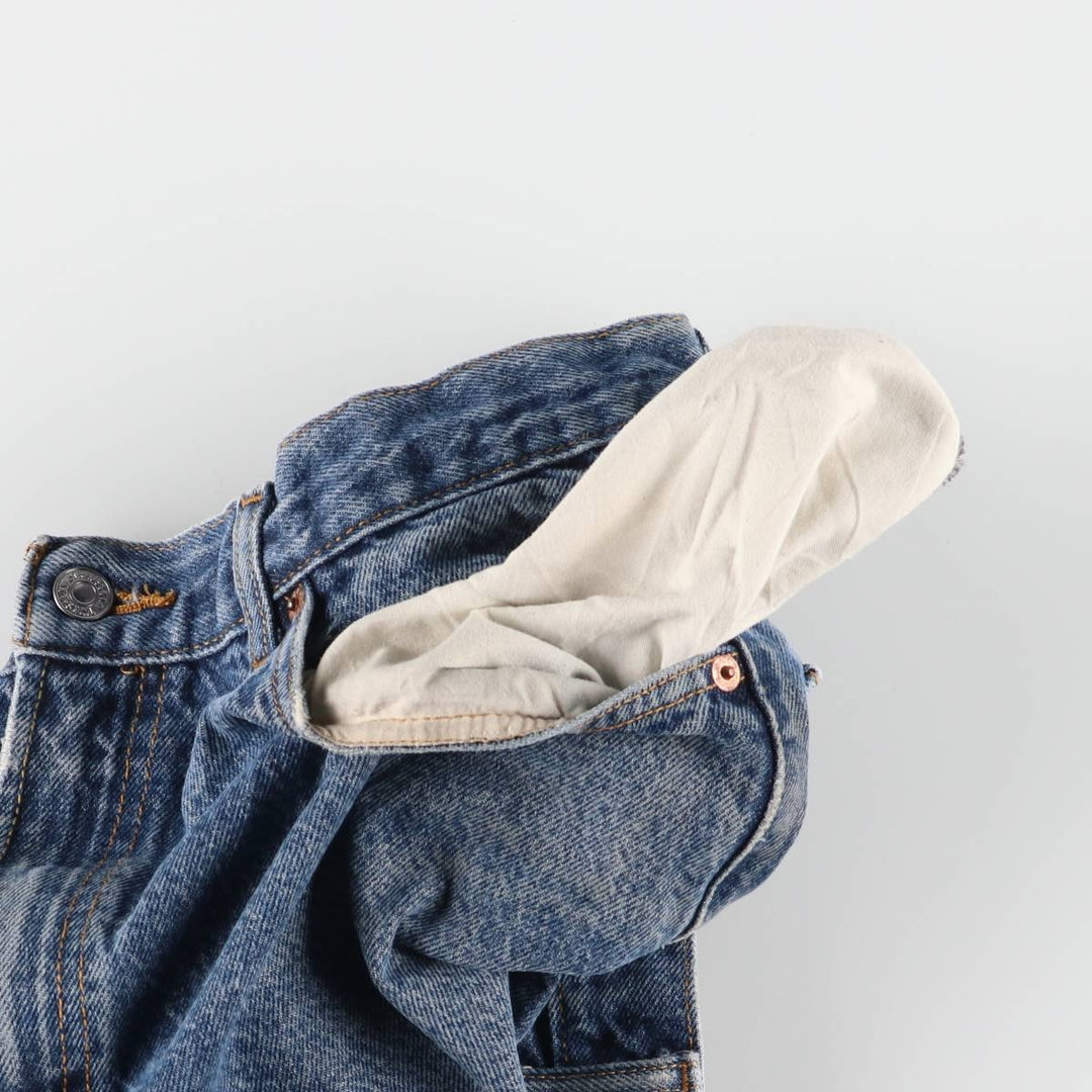 Levi's 505 REGULAR FIT tapered denim pants for men, size w35 cotton blue type Vintage Second Hand