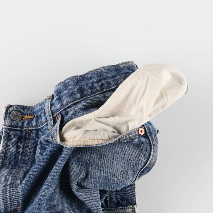 Levi's 505 REGULAR FIT tapered denim pants for men, size w35 cotton blue type Vintage Second Hand