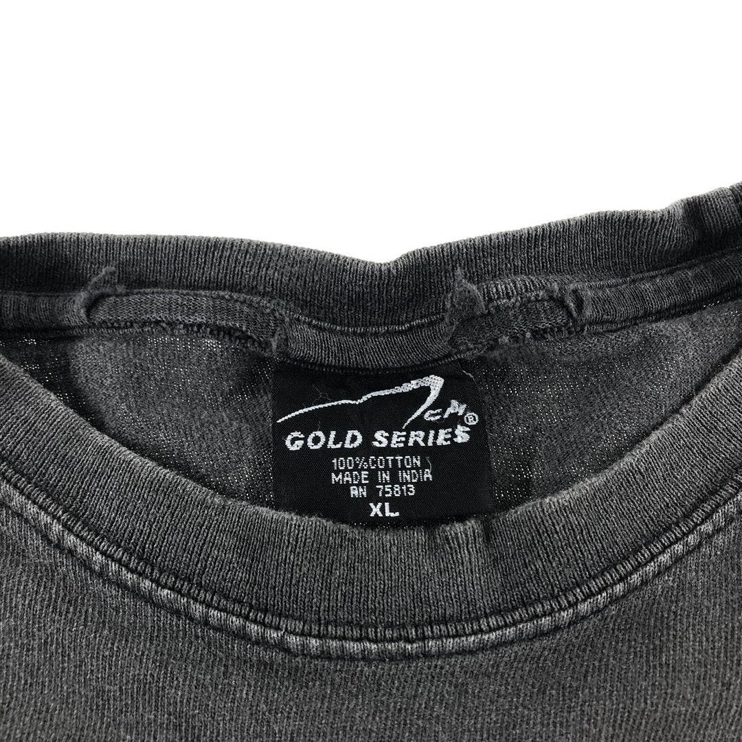 CH GOLD SERIES The Rolling Stones Band T-shirt Band T Men's XL equivalent cotton black type Vintage Second Hand