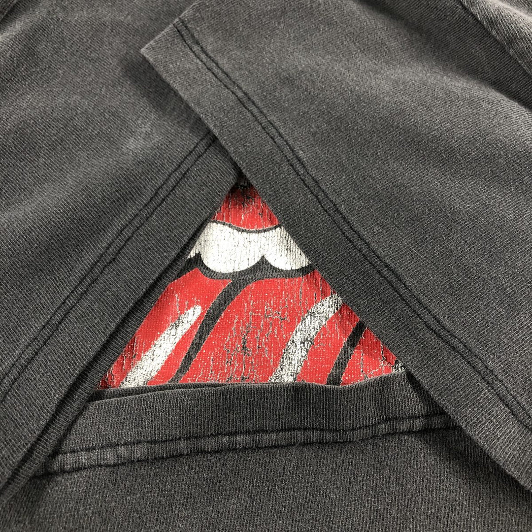 CH GOLD SERIES The Rolling Stones Band T-shirt Band T Men's XL equivalent cotton black type Vintage Second Hand