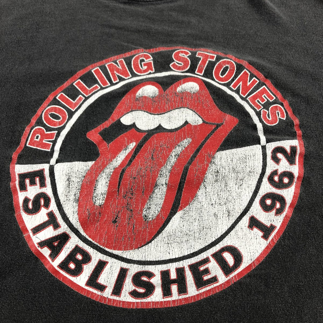 CH GOLD SERIES The Rolling Stones Band T-shirt Band T Men's XL equivalent cotton black type Vintage Second Hand