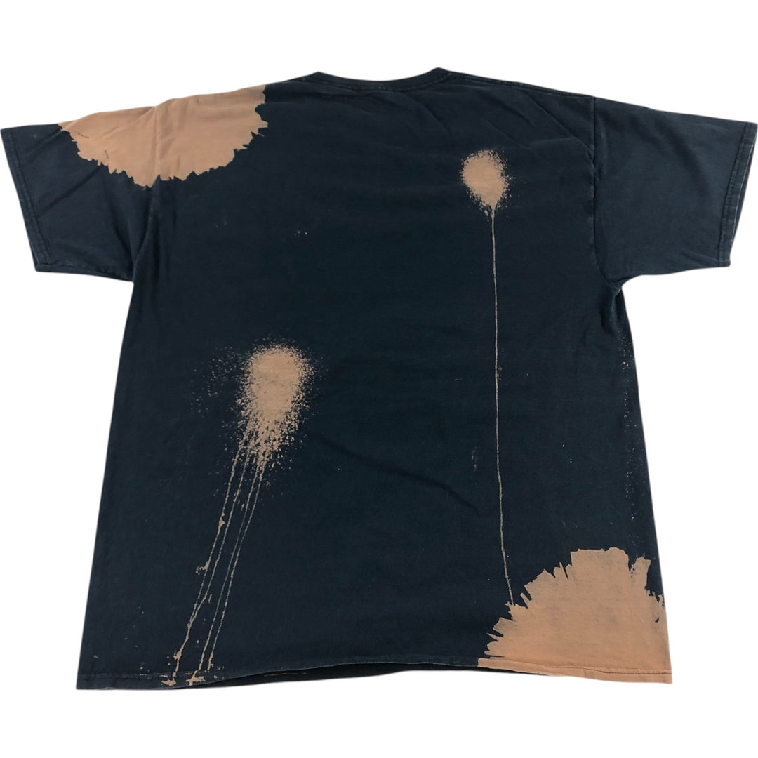 METALLICA Metallica Band T-shirt Band T Men's L size cotton black type Vintage Second Hand