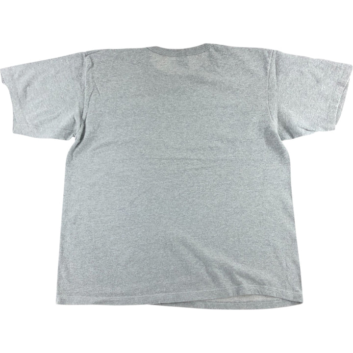 90'S Champion Authentic Athletic Apparel College T-shirt Made in USA Men's L Vintage cotton gray type Vintage Second Hand
