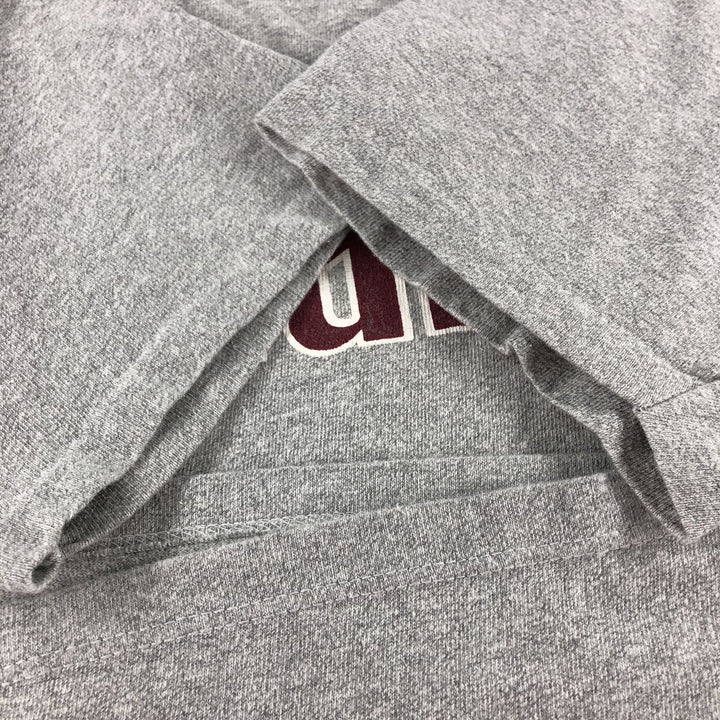 90'S Champion Authentic Athletic Apparel College T-shirt Made in USA Men's L Vintage cotton gray type Vintage Second Hand