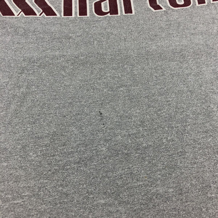 90'S Champion Authentic Athletic Apparel College T-shirt Made in USA Men's L Vintage cotton gray type Vintage Second Hand
