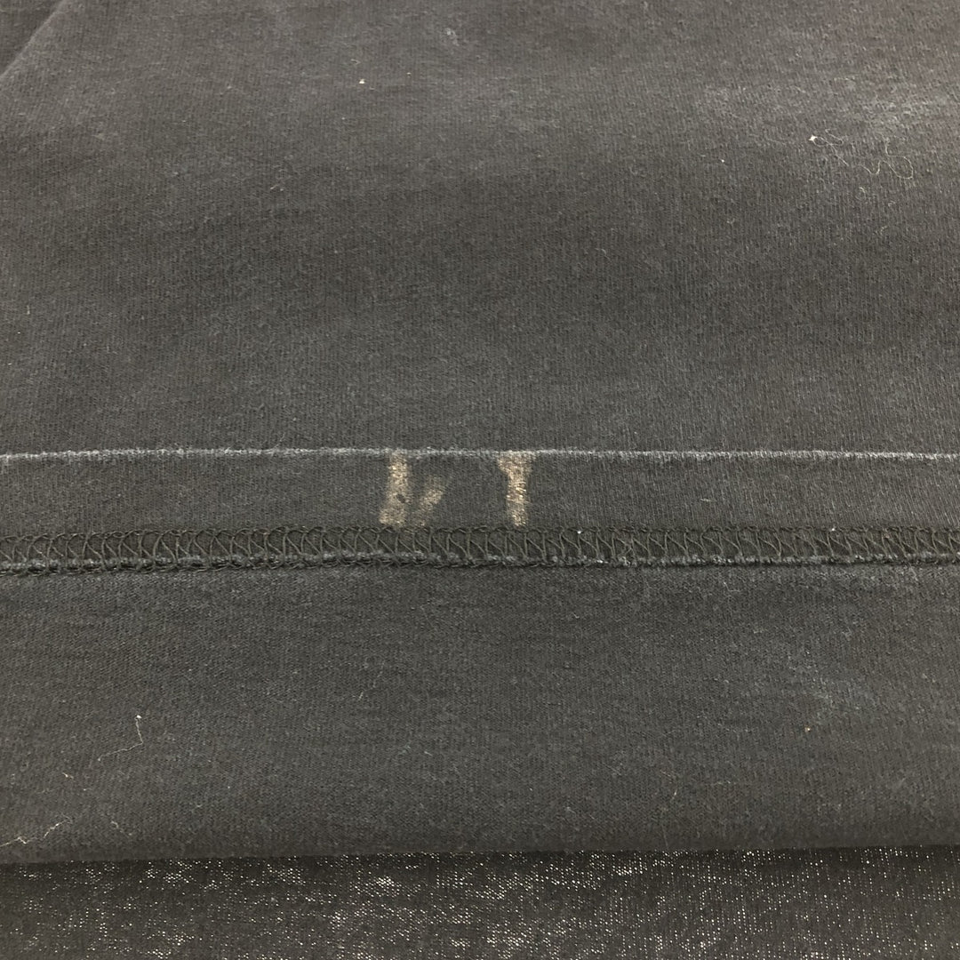 90'S Walt Disney World MICKEY MOUSE Mickey Mouse optical illusion T-shirt, men's XXL size, vintage unclear black type Vintage Second Hand