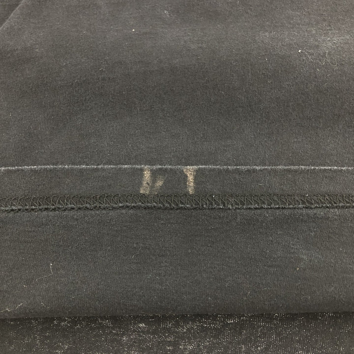 90'S Walt Disney World MICKEY MOUSE Mickey Mouse optical illusion T-shirt, men's XXL size, vintage unclear black type Vintage Second Hand