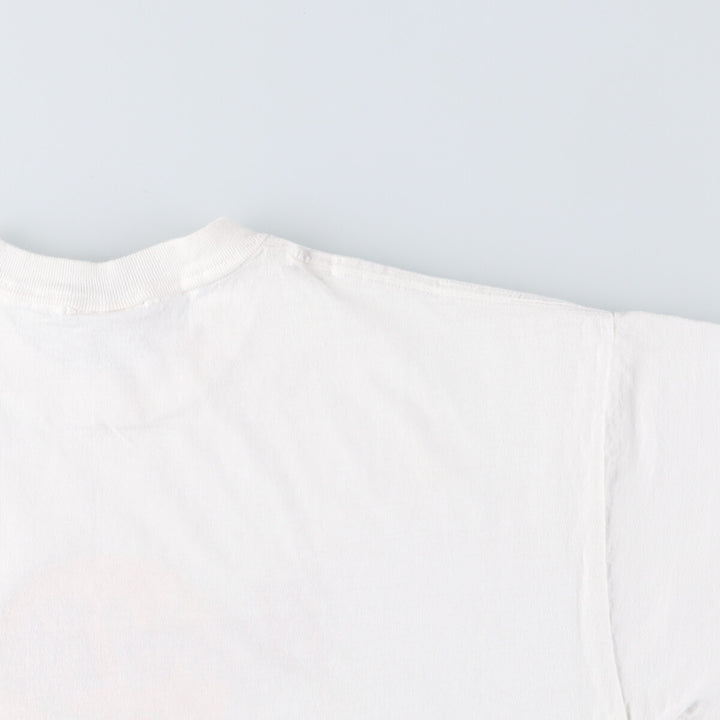 HARD ROCK CAFE Hard Rock Cafe Advertising T-shirt Made in USA Men's L size cotton white type Vintage Second Hand