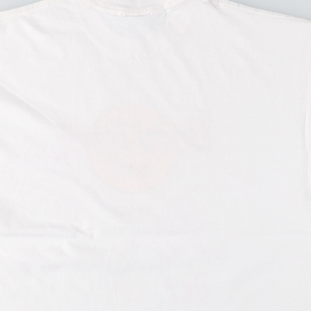 HARD ROCK CAFE Hard Rock Cafe Advertising T-shirt Made in USA Men's L size cotton white type Vintage Second Hand