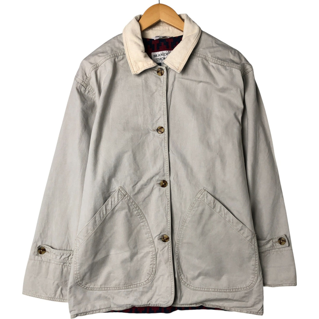BRANDON THOMAS Hunting Jacket, Women's Size S cotton gray type Vintage Second Hand