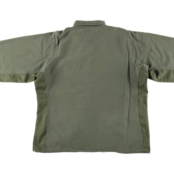US Military Utility Shirt, Men's M unclear Khaki type sage green Vintage Second Hand