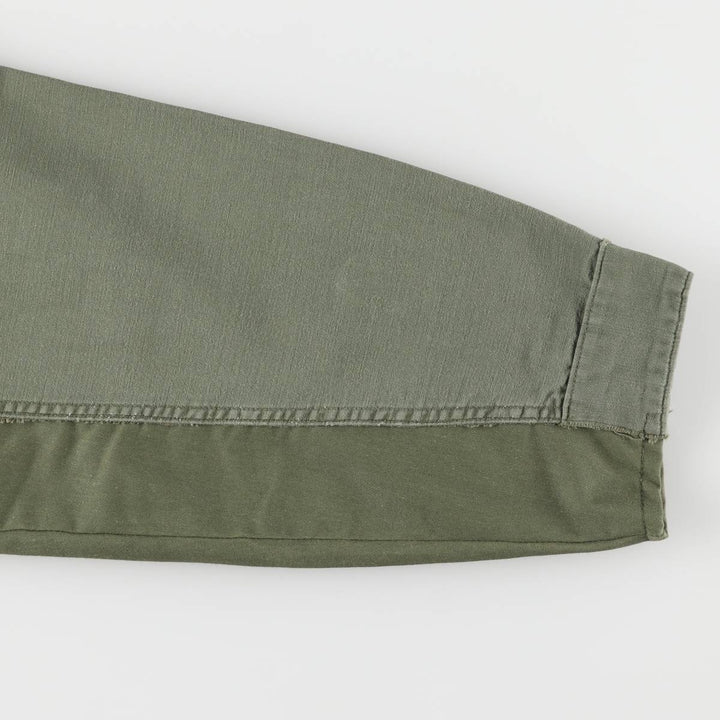 US Military Utility Shirt, Men's M unclear Khaki type sage green Vintage Second Hand
