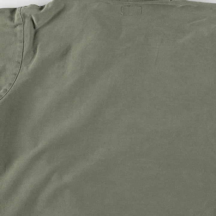 US Military Utility Shirt, Men's M unclear Khaki type sage green Vintage Second Hand