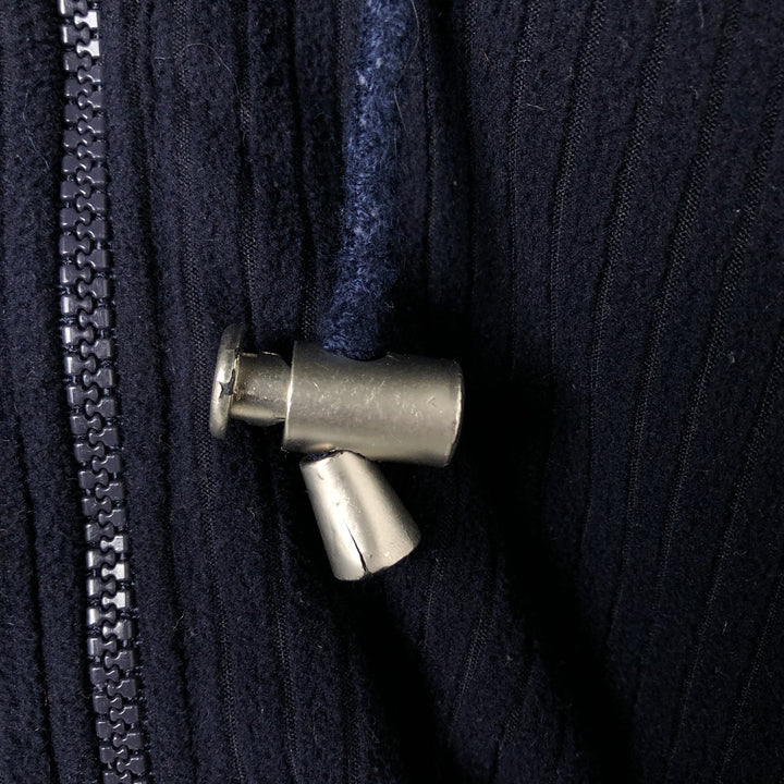 Ralph Lauren LAUREN Lauren Sweat Full Zip Hoodie Women's M polyester navy blue type Vintage Second Hand