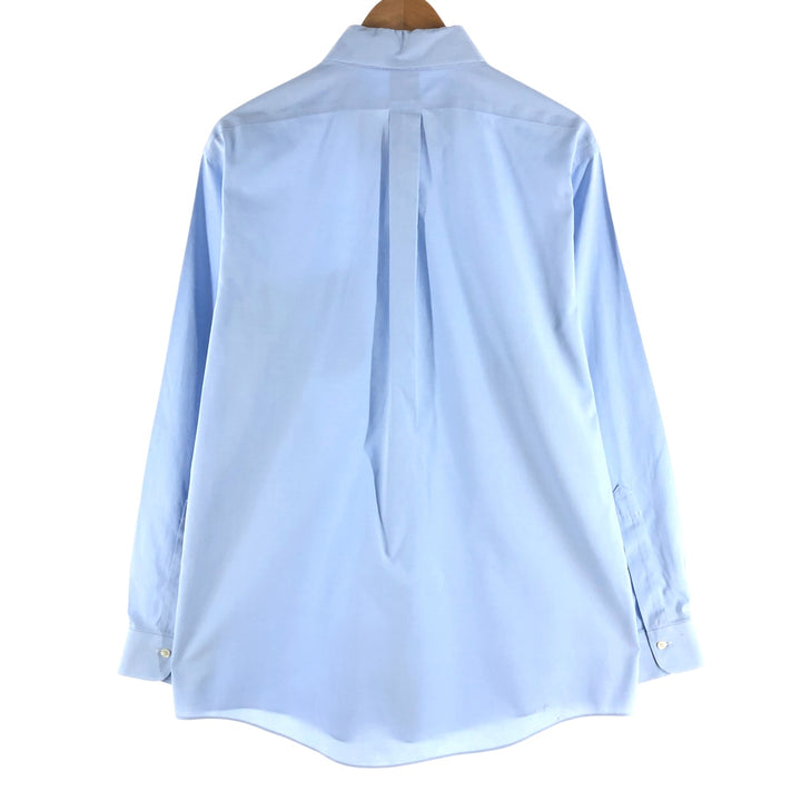 Brooks Brothers Est.1818 Long Sleeve Button-Down Shirt, Men's Size L cotton Blue type light blue Vintage Second Hand