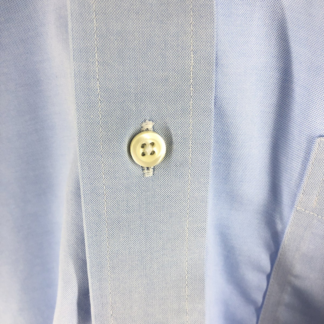 Brooks Brothers Est.1818 Long Sleeve Button-Down Shirt, Men's Size L cotton Blue type light blue Vintage Second Hand