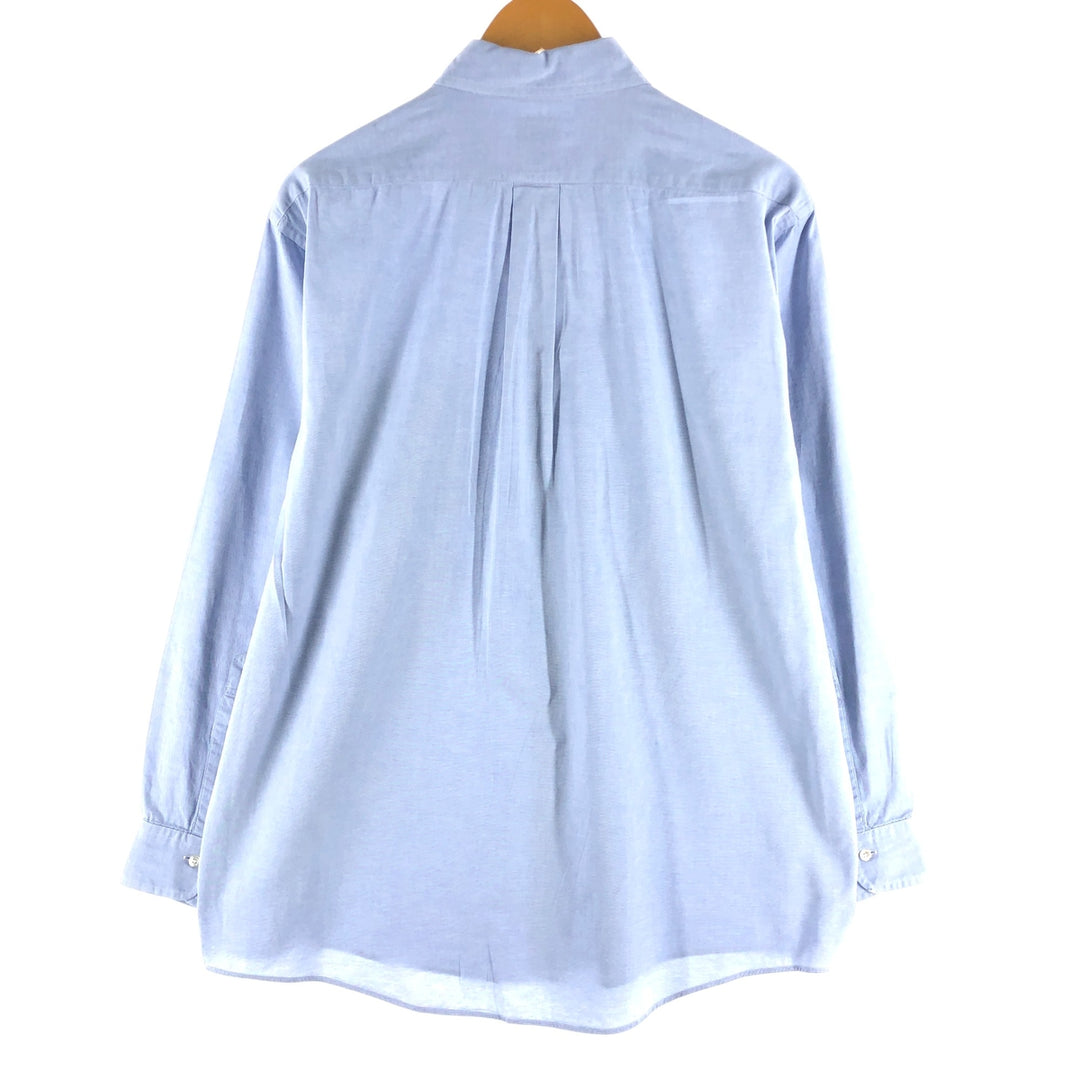 Brooks Brothers Est.1818 Long Sleeve Button-Down Shirt, Men's Size L cotton Blue type light blue Vintage Second Hand