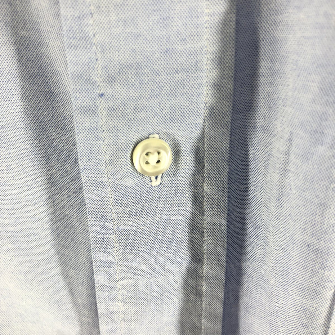 Brooks Brothers Est.1818 Long Sleeve Button-Down Shirt, Men's Size L cotton Blue type light blue Vintage Second Hand
