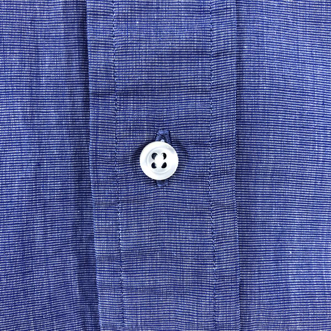 Brooks Brothers Est.1818 Long Sleeve Button Down Shirt, Men's M Size cotton blue type Vintage Second Hand