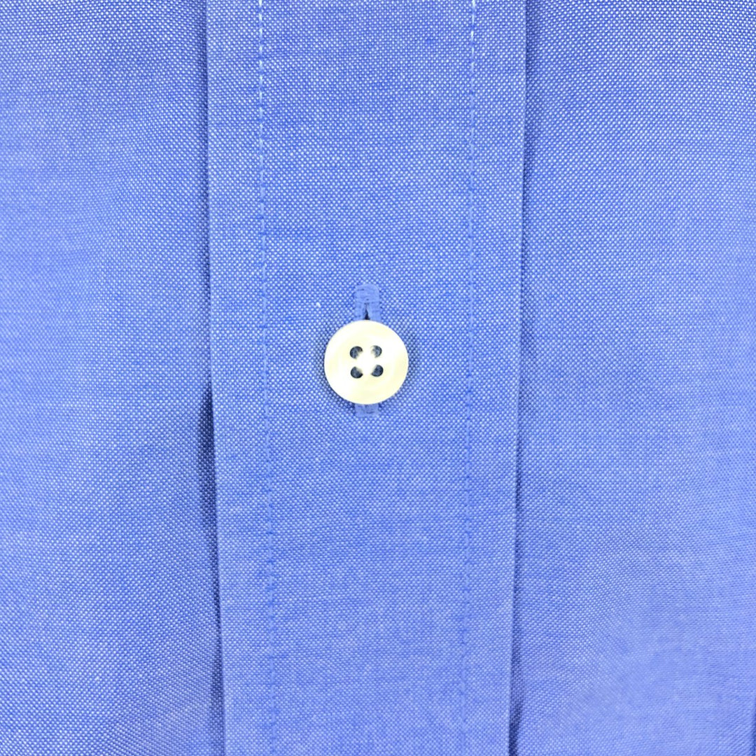 Brooks Brothers Est.1818 Long Sleeve Cotton Shirt, Men's Size L cotton blue type Vintage Second Hand