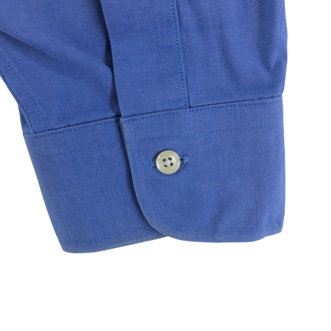 Brooks Brothers Est.1818 Long Sleeve Cotton Shirt, Men's Size L cotton blue type Vintage Second Hand