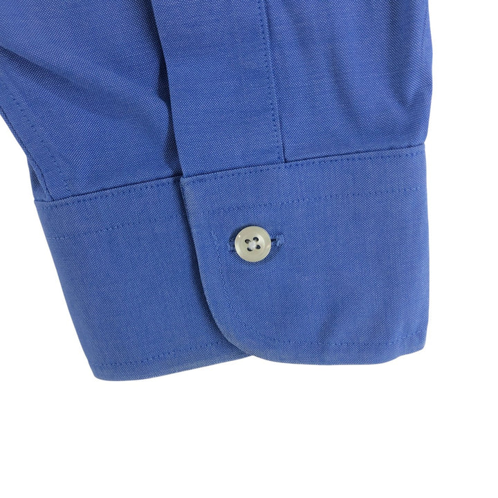 Brooks Brothers Est.1818 Long Sleeve Cotton Shirt, Men's Size L cotton blue type Vintage Second Hand
