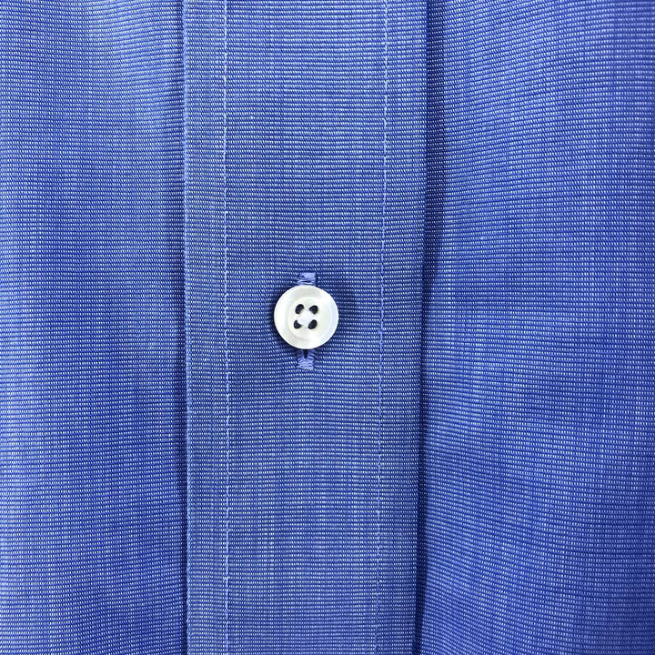 Brooks Brothers 346 long sleeve cotton shirt, men's size XL cotton Blue type light blue Vintage Second Hand