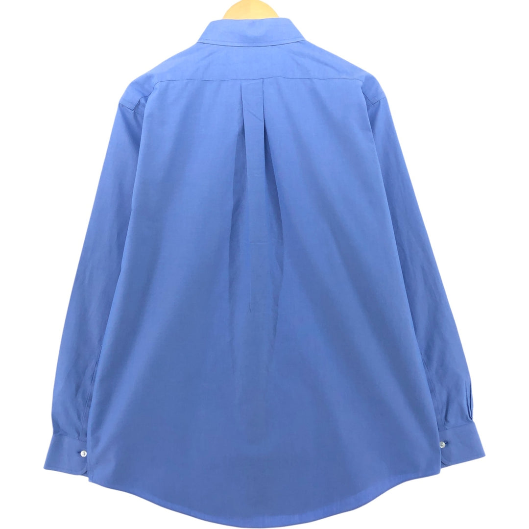 Brooks Brothers 346 long sleeve cotton shirt, men's size L cotton Blue type light blue Vintage Second Hand
