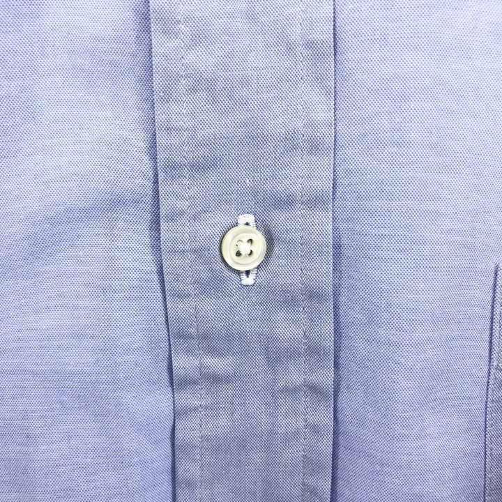 Brooks Brothers Est.1818 Long Sleeve Button Down Shirt Men's XL cotton Blue type light blue Vintage Second Hand