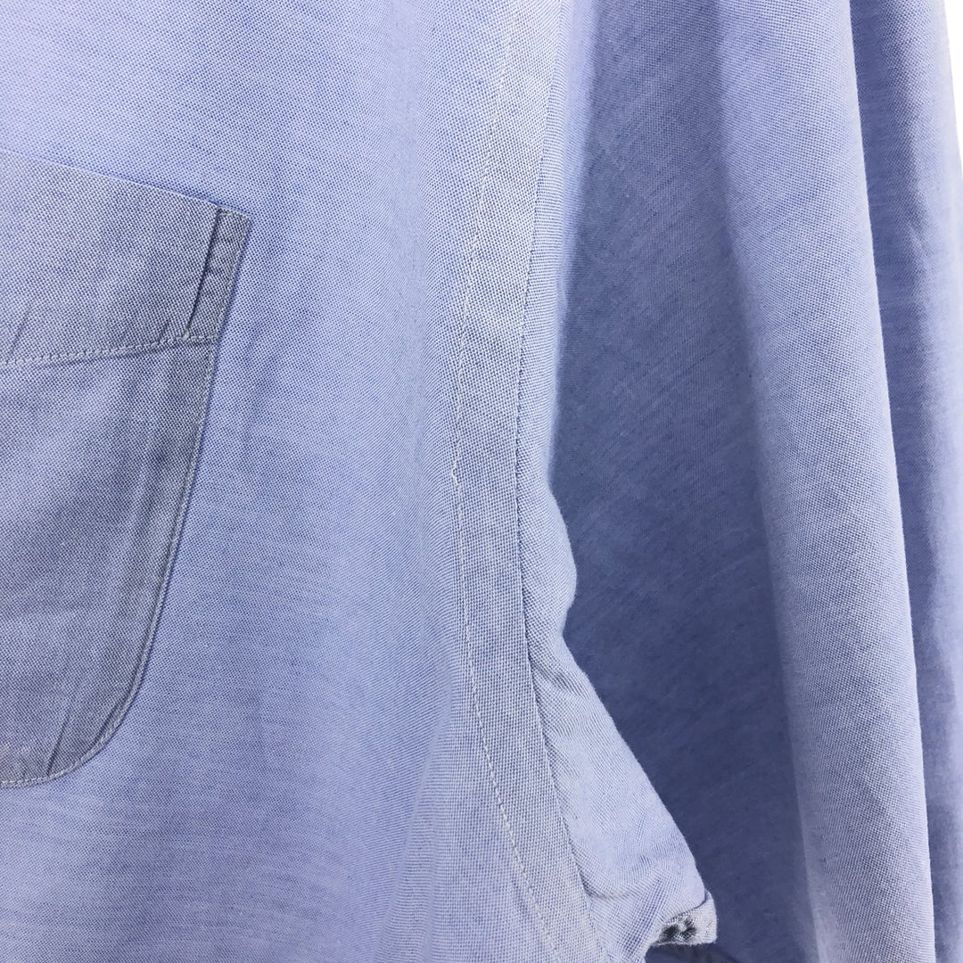 Brooks Brothers Est.1818 Long Sleeve Button Down Shirt Men's XL cotton Blue type light blue Vintage Second Hand