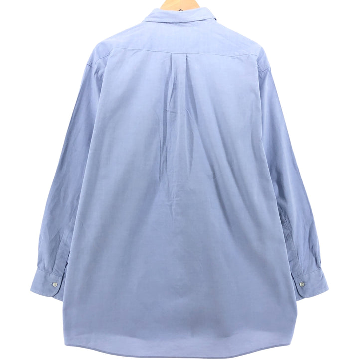 Brooks Brothers Est.1818 Long Sleeve Button Down Shirt Men's XL cotton Blue type light blue Vintage Second Hand