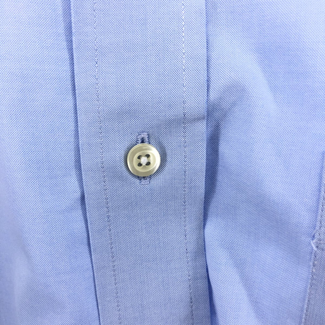 Brooks Brothers 346 Wide Collar Long Sleeve Cotton Shirt, Men's M cotton Blue type light blue Vintage Second Hand