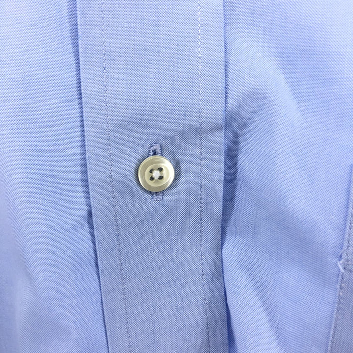 Brooks Brothers 346 Wide Collar Long Sleeve Cotton Shirt, Men's M cotton Blue type light blue Vintage Second Hand