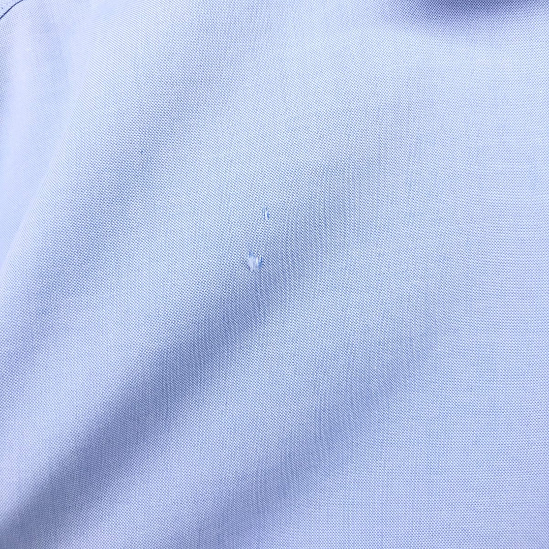 Brooks Brothers 346 Wide Collar Long Sleeve Cotton Shirt, Men's M cotton Blue type light blue Vintage Second Hand