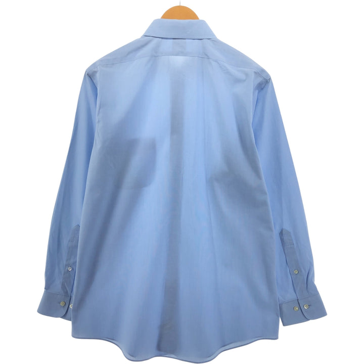 Brooks Brothers 346 long sleeve cotton shirt, men's size L cotton Blue type light blue Vintage Second Hand