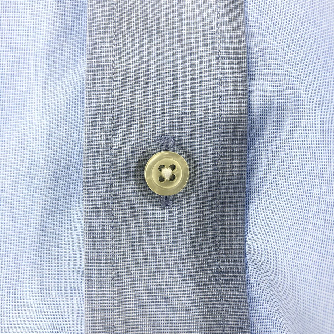 Brooks Brothers 346 long sleeve cotton shirt, men's size L cotton Blue type light blue Vintage Second Hand