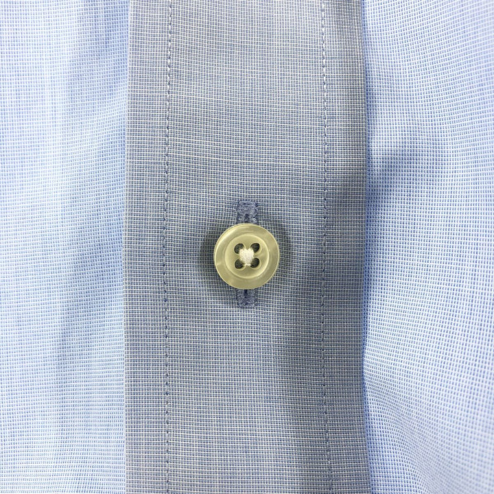 Brooks Brothers 346 long sleeve cotton shirt, men's size L cotton Blue type light blue Vintage Second Hand