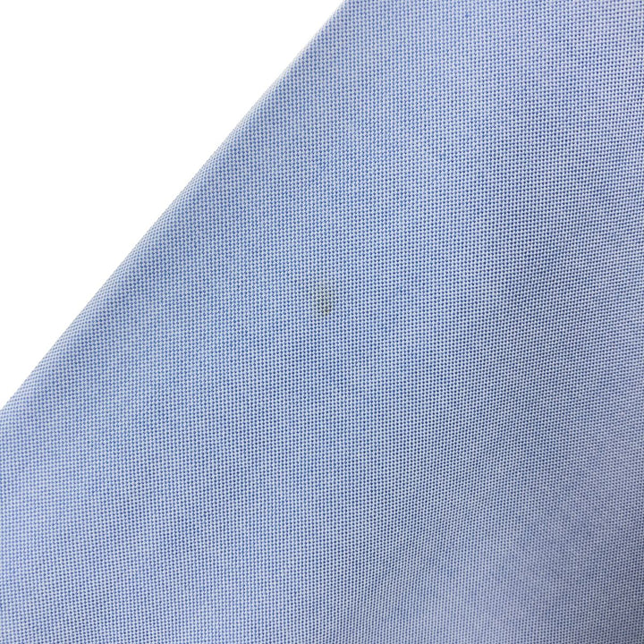 Brooks Brothers Est.1818 Wide Collar Long Sleeve Cotton Shirt Men's XL cotton Blue type light blue Vintage Second Hand