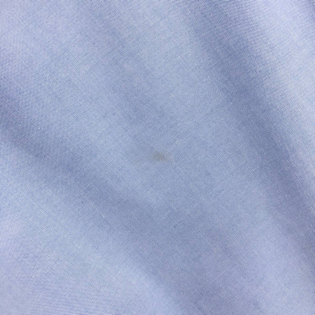Brooks Brothers Est.1818 Wide Collar Long Sleeve Cotton Shirt Men's XL cotton Blue type light blue Vintage Second Hand