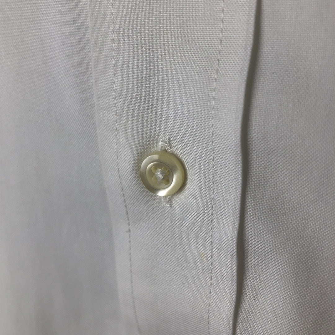 Brooks Brothers Est.1818 Long Sleeve Cotton Shirt, Men's Size L Supima Cotton white type Vintage Second Hand