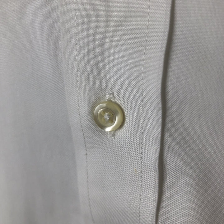 Brooks Brothers Est.1818 Long Sleeve Cotton Shirt, Men's Size L Supima Cotton white type Vintage Second Hand