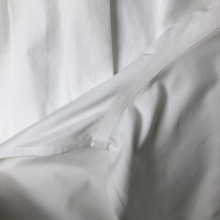 Brooks Brothers Est.1818 Long Sleeve Cotton Shirt, Men's Size L Supima Cotton white type Vintage Second Hand