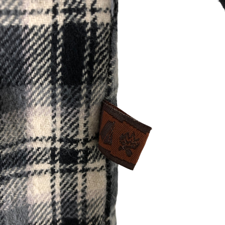 MOOSE CREEK Long Sleeve Flannel Check Shirt, Men's Size M cotton black type Vintage Second Hand