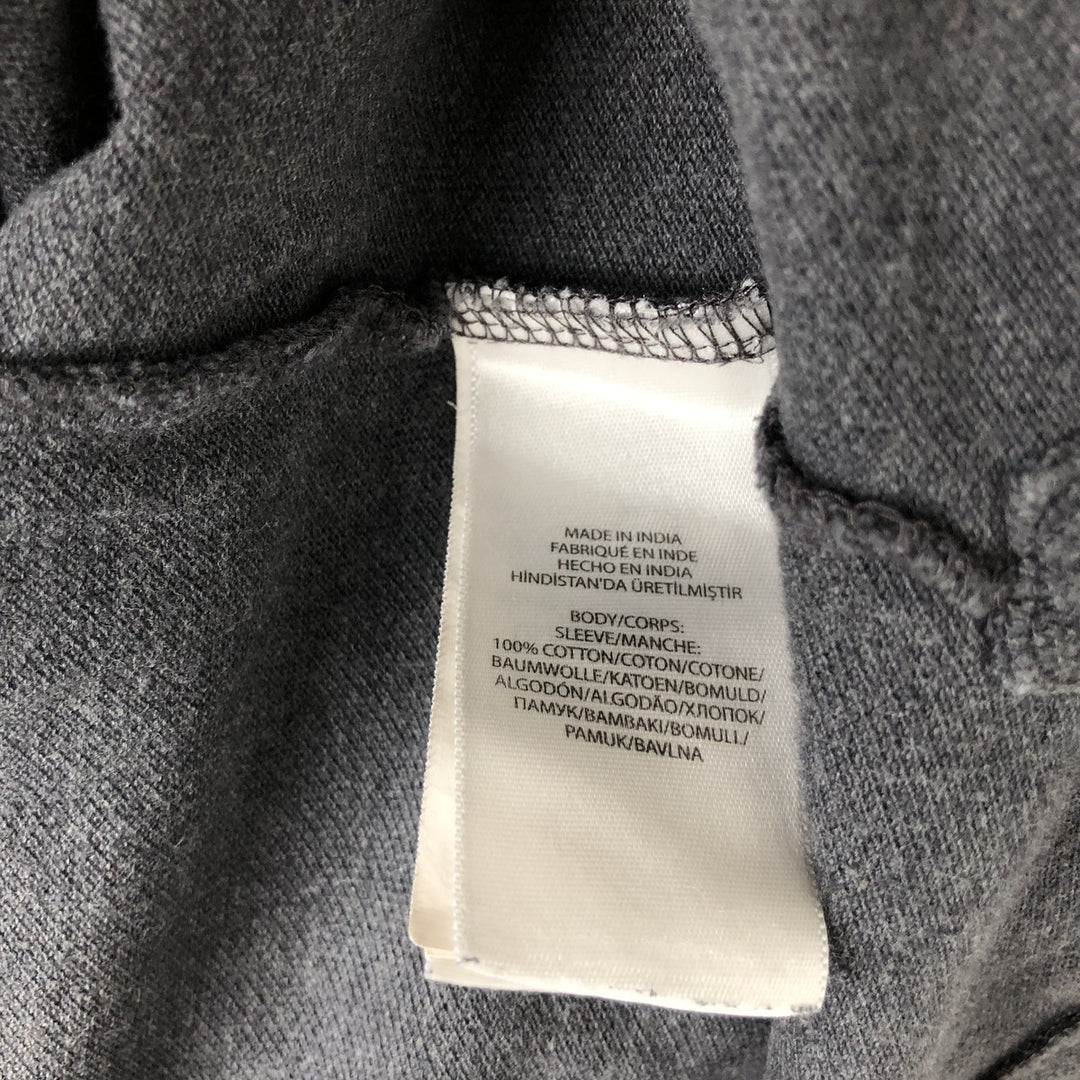 Ralph Lauren POLO RALPH LAUREN CUSTOM SLIM FIT short sleeve polo shirt, men's size L cotton gray type Vintage Second Hand