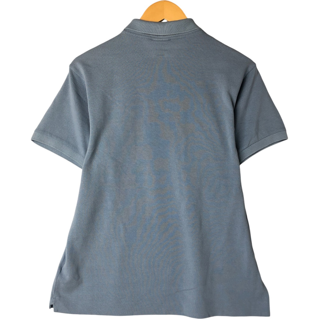 Lacoste LACOSTE Short Sleeve Polo Shirt Size 4 Men's M cotton Blue type light blue Vintage Second Hand