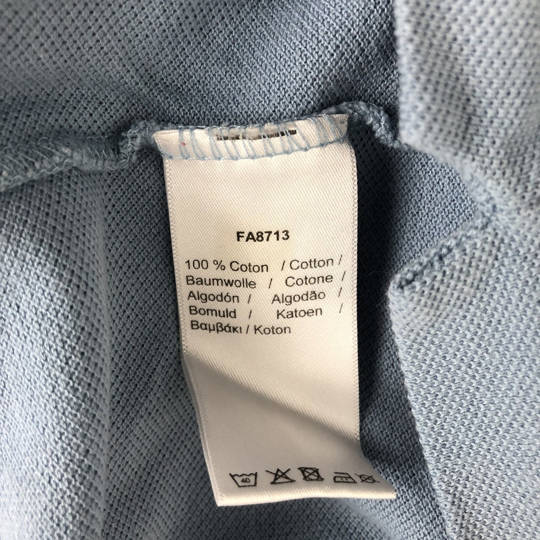 Lacoste LACOSTE Short Sleeve Polo Shirt Size 4 Men's M cotton Blue type light blue Vintage Second Hand