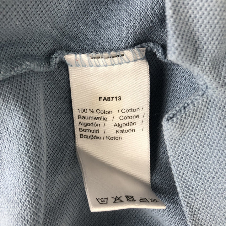 Lacoste LACOSTE Short Sleeve Polo Shirt Size 4 Men's M cotton Blue type light blue Vintage Second Hand