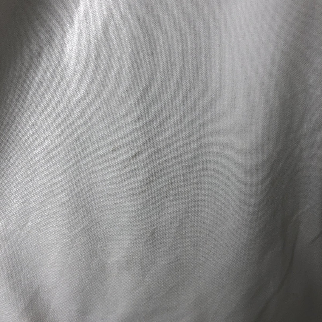 Ralph Lauren YARMOUTH long sleeve button down shirt, men's size L cotton white type Vintage Second Hand
