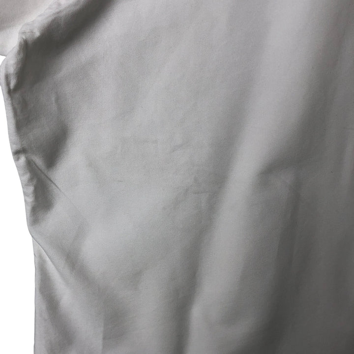 Ralph Lauren YARMOUTH long sleeve button down shirt, men's size L cotton white type Vintage Second Hand