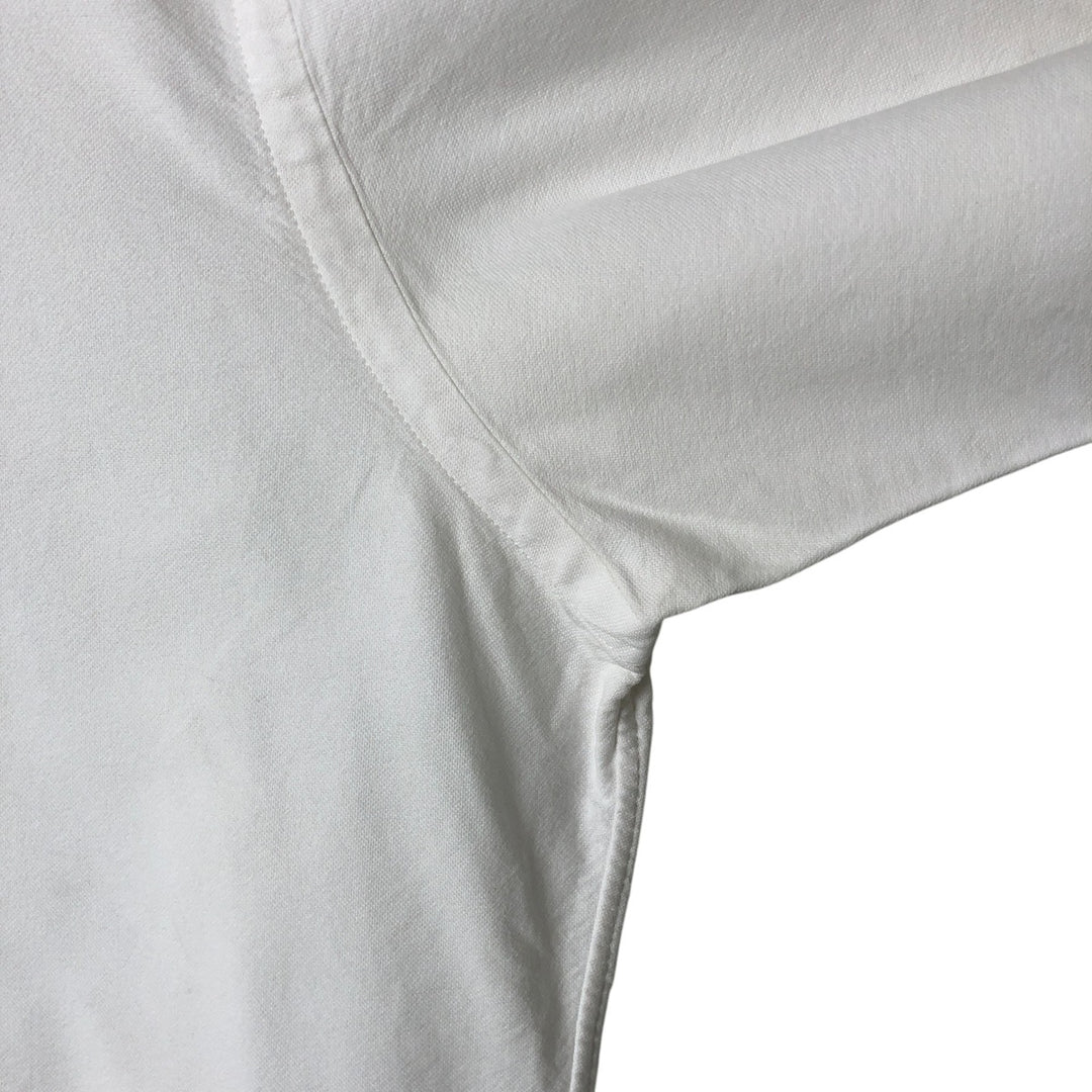 Ralph Lauren CUSTOM FIT long sleeve button down shirt, men's size M cotton white type Vintage Second Hand